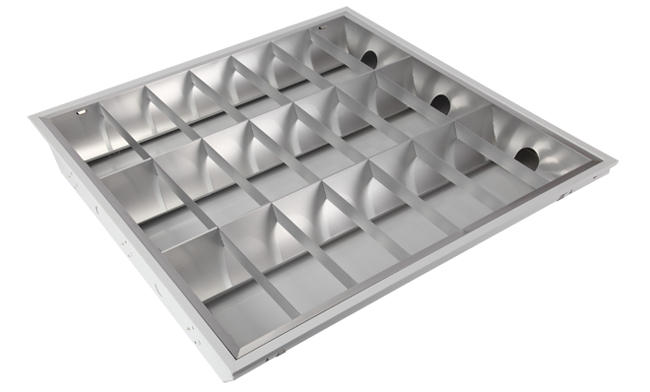 1.	華輝照明專業(yè)LED格柵燈盤(pán)廠家,產(chǎn)品有T8格柵燈盤(pán)，T5格柵燈盤(pán)，明裝格柵燈盤(pán)，暗裝格柵燈盤(pán)，是一家集研發(fā)、生產(chǎn)、銷售于一體的綜合性LED室內(nèi)照明生產(chǎn)服務(wù)商。