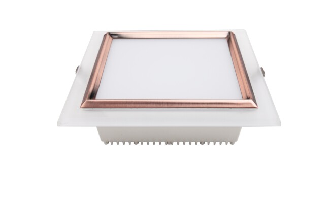 LED 12W方形筒燈 開孔125x125mm 黃光白光中性光